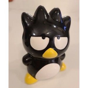 Vintage Sanrio 1993-98 Badtz Maru 3.75 in/9.5 cm Ceramic Coin Piggy bank Kawaii